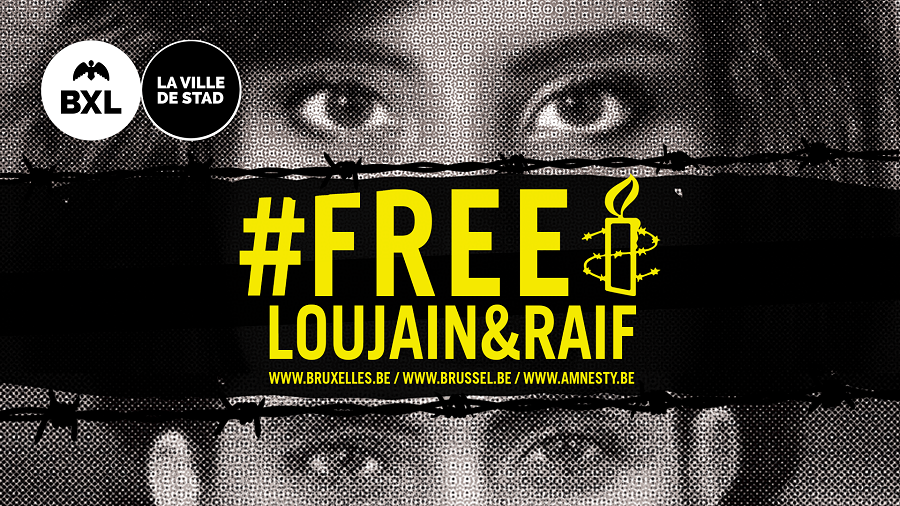 Soutien à Loujain al-Hathloul et Raif Badawi