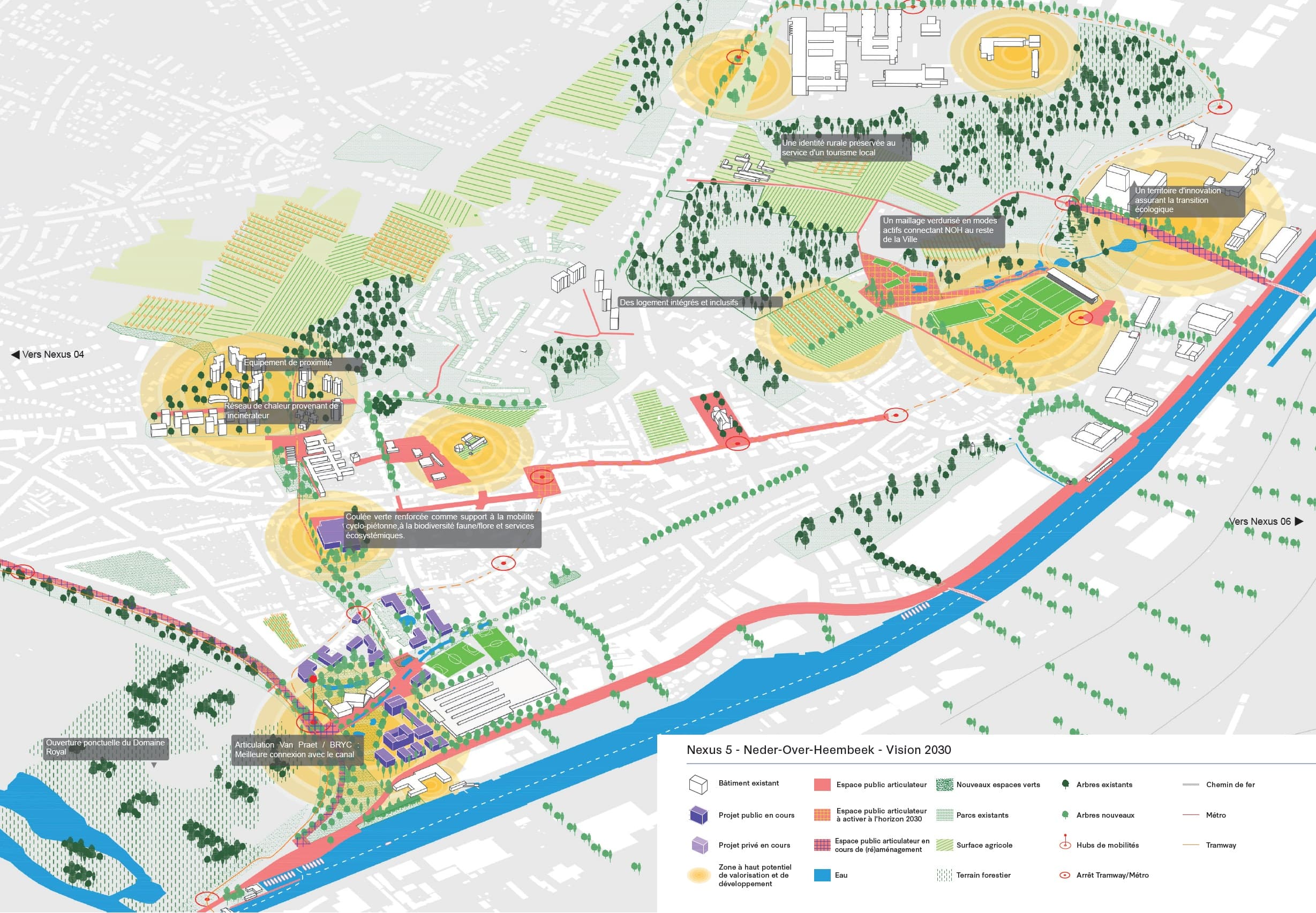 Carte - Neder-Over-Heembeek