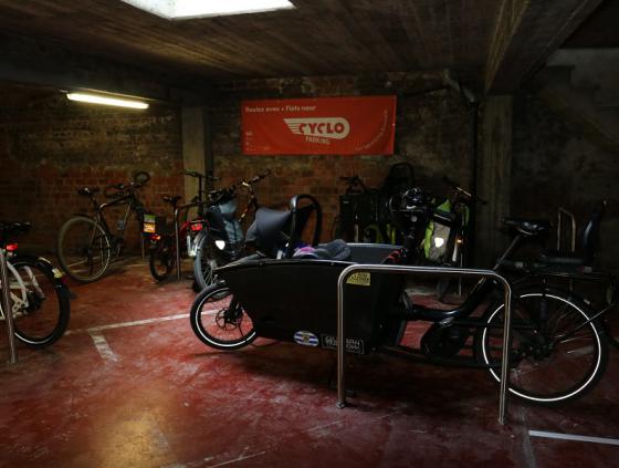 Partager un garage comme parking vélos ?
