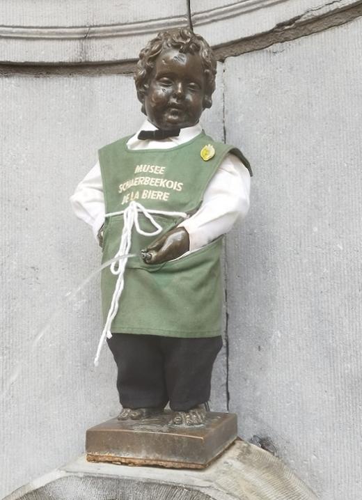 Manneken-Pis en brasseur