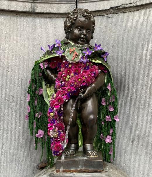 Manneken-Pis et "Commerces en Fleurs"