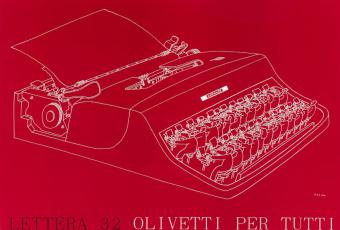 Exposition. Olivetti - Folon