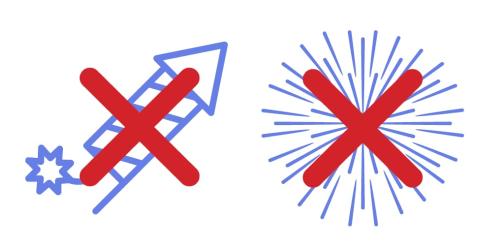 Interdiction de feux d'artifice à Bruxelles