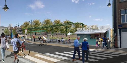 Réaménagement rue Charles Demeer