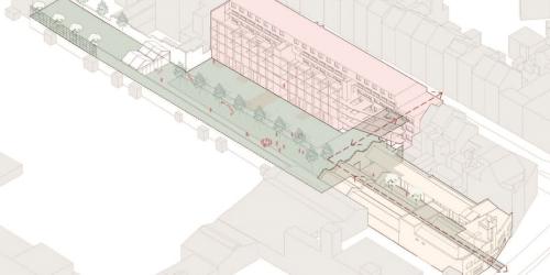 Projet Rue des Palais - Logements
