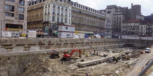 L'étude des fouilles archéologiques du Parking 58 - Brucity