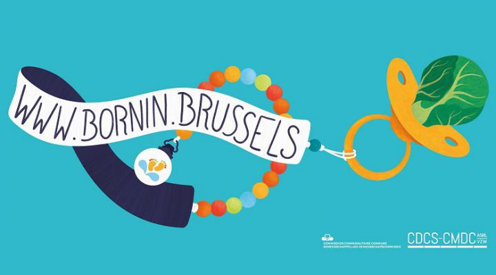 Site web "Born in Brussels" pour les futurs et jeunes parents