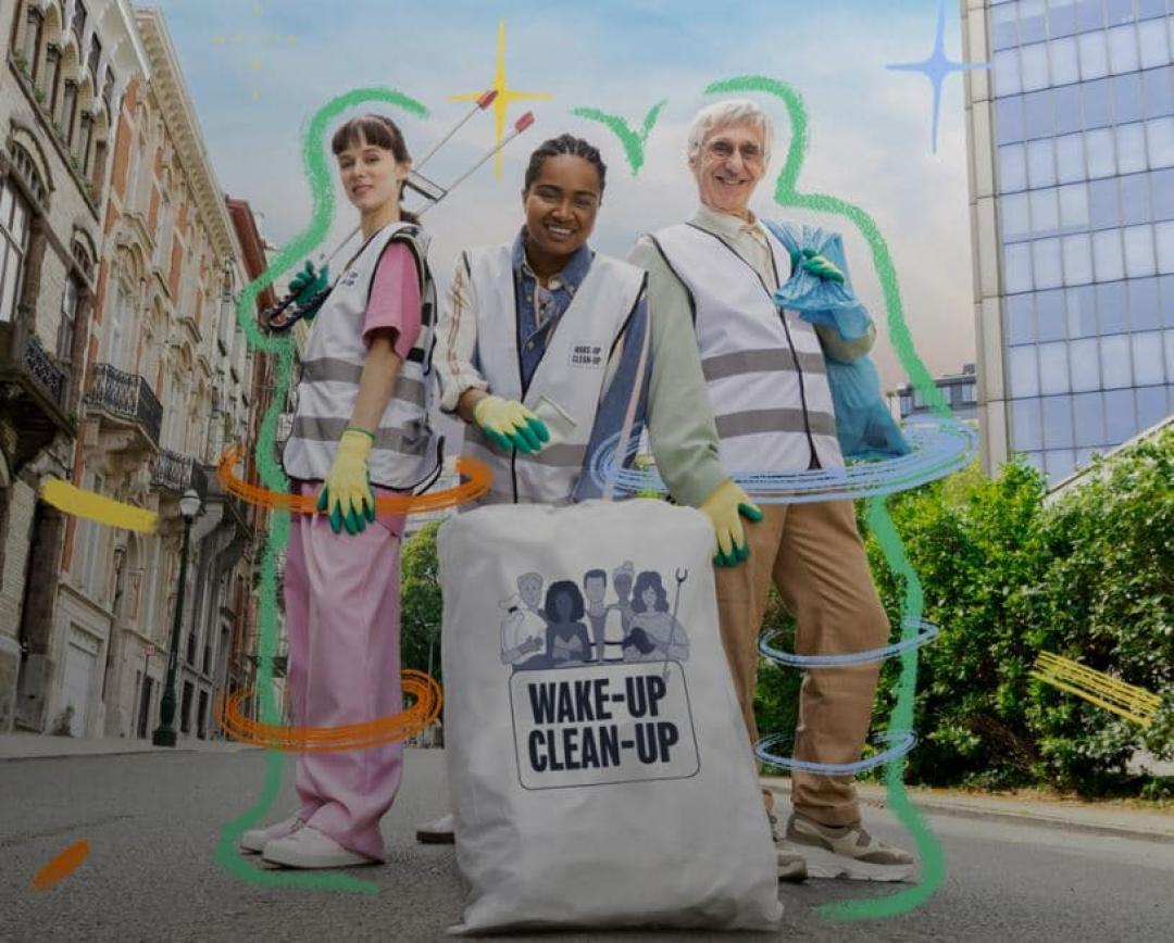 Rejoignez le mouvement Wake-up Clean-up !
