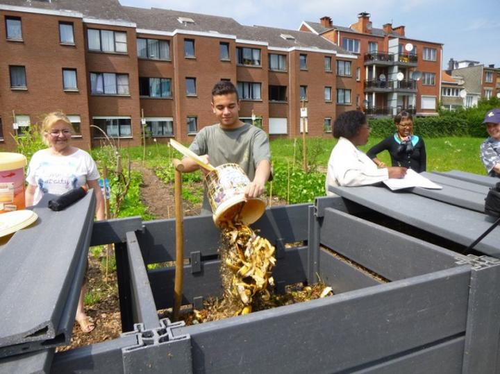Projet compost à Bruxelles