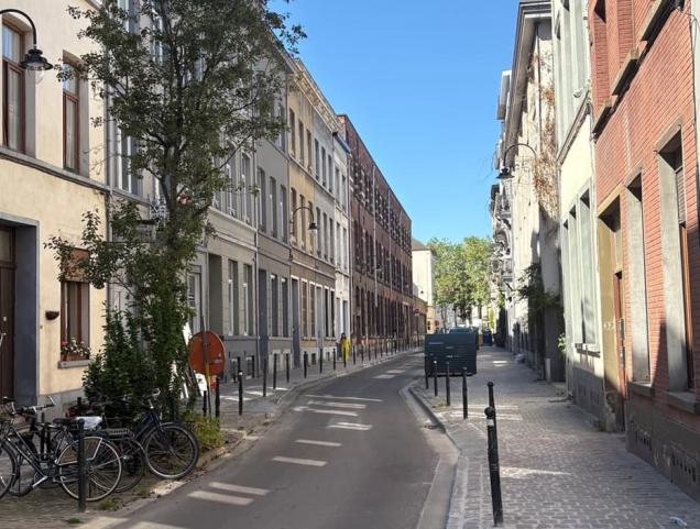 Travaux rue de Cureghem