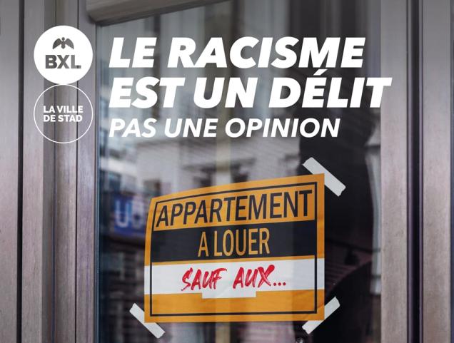 Campagne "Le racisme est un délit pas une opinion"