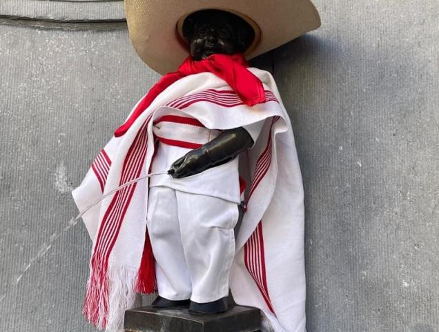 Manneken-Pis et le Pérou